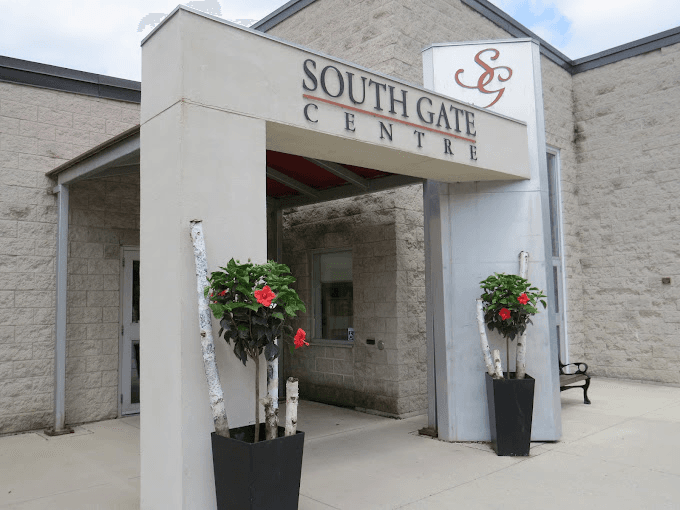 The main entrance of South Gate Centre.